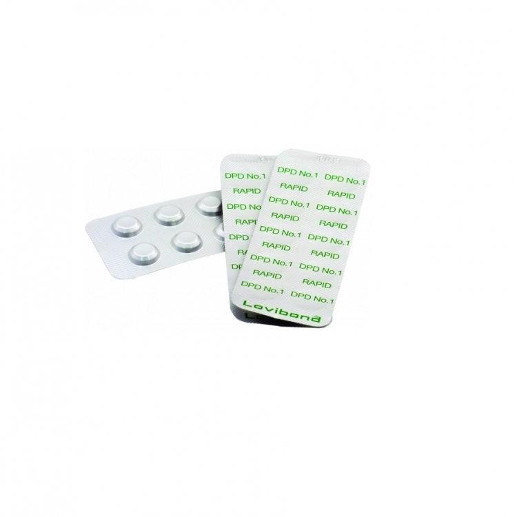 Testavimo tabletės chlorui DPD1, 10 vnt.