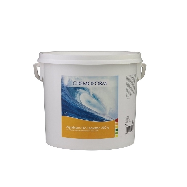 Aktyvaus deguonies tabletės 5 kg, 200 gr