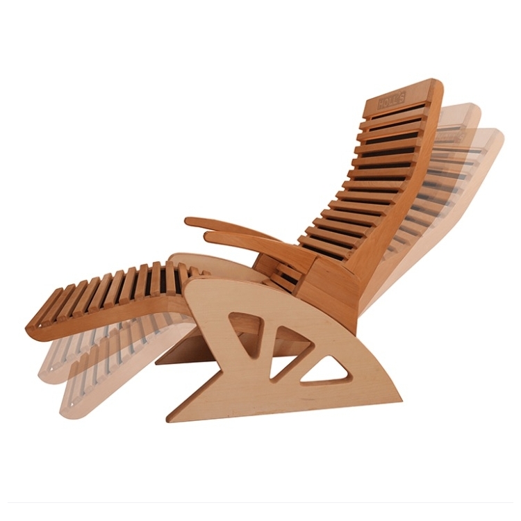 Infraraudonųjų spindulių fotelis "Comfort Ideal Wood"