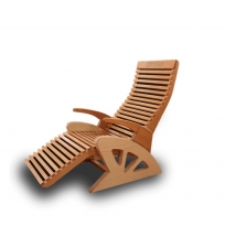 Infraraudonųjų spindulių fotelis "Comfort Ideal Wood"