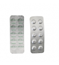 Testavimo tabletės deguoniui DPD4, 10 vnt.