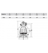 Baseino filtras P350, iki 20 m3