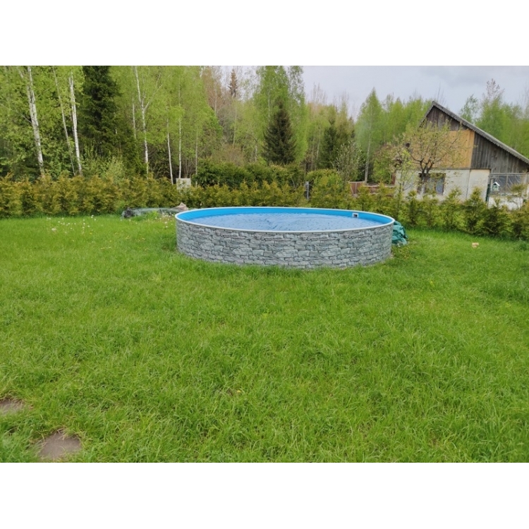 Baseinas "Stone Standart" apvalus 