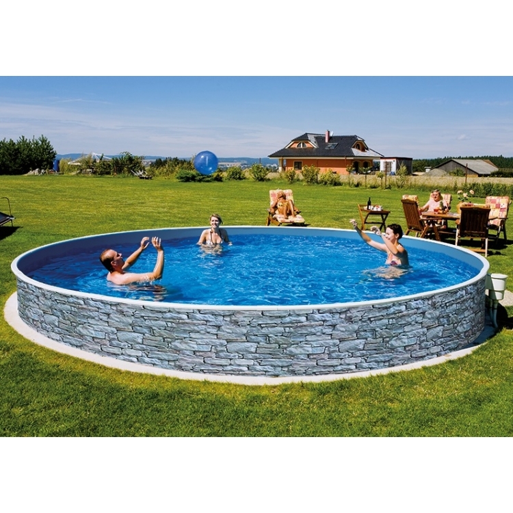 Baseinas "Stone Standart" apvalus 