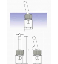 Purkštukas Cometa 4 mm