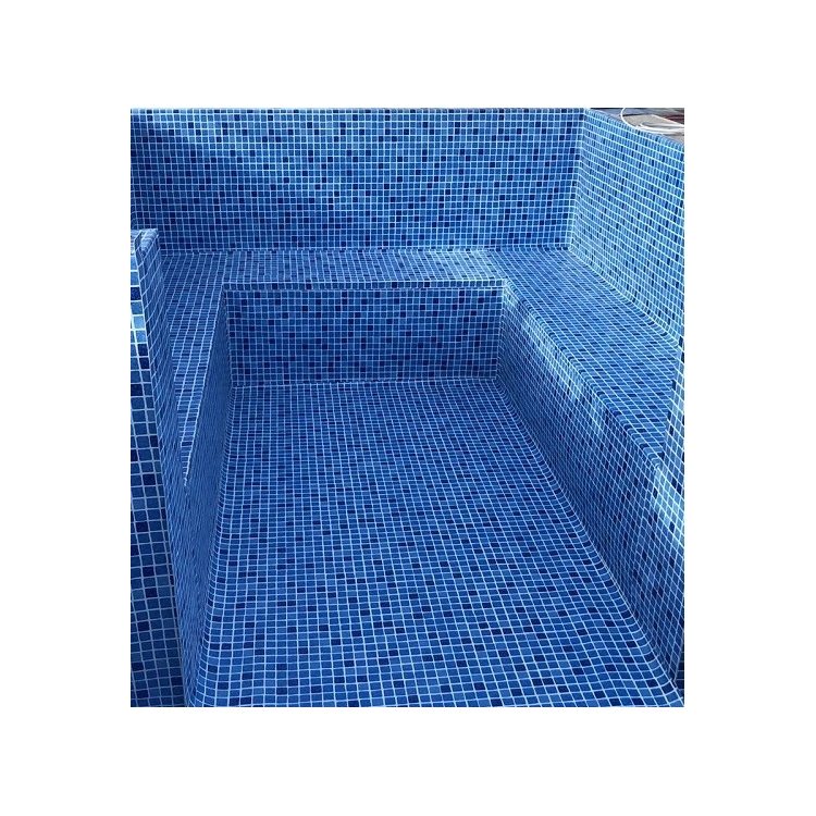 Baseino danga Elbe mosaic blue 1,65 m, likutis
