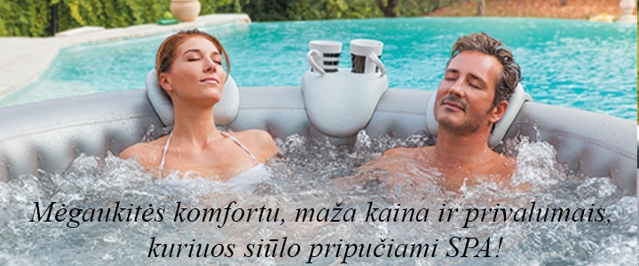 Pripučiamas masažinis baseinas